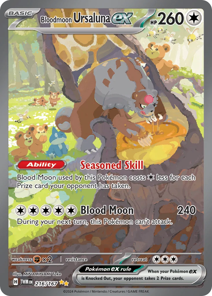 Bloodmoon Ursaluna ex · Twilight Masquerade