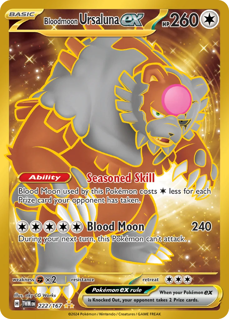 Bloodmoon Ursaluna ex · Twilight Masquerade