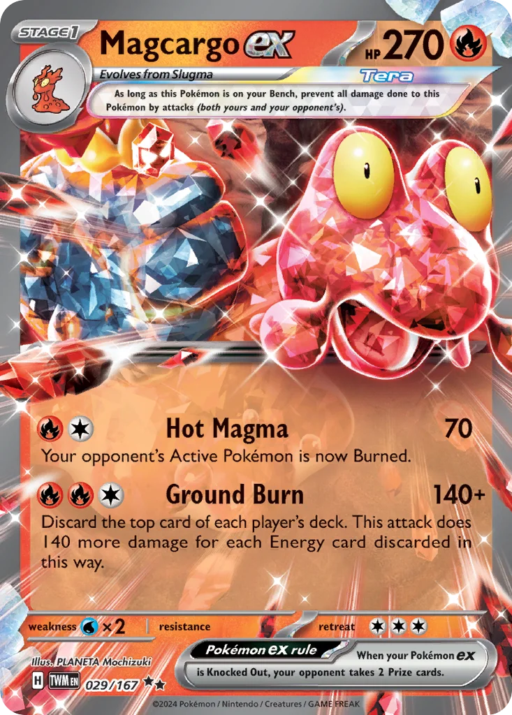 Magcargo ex · Twilight Masquerade