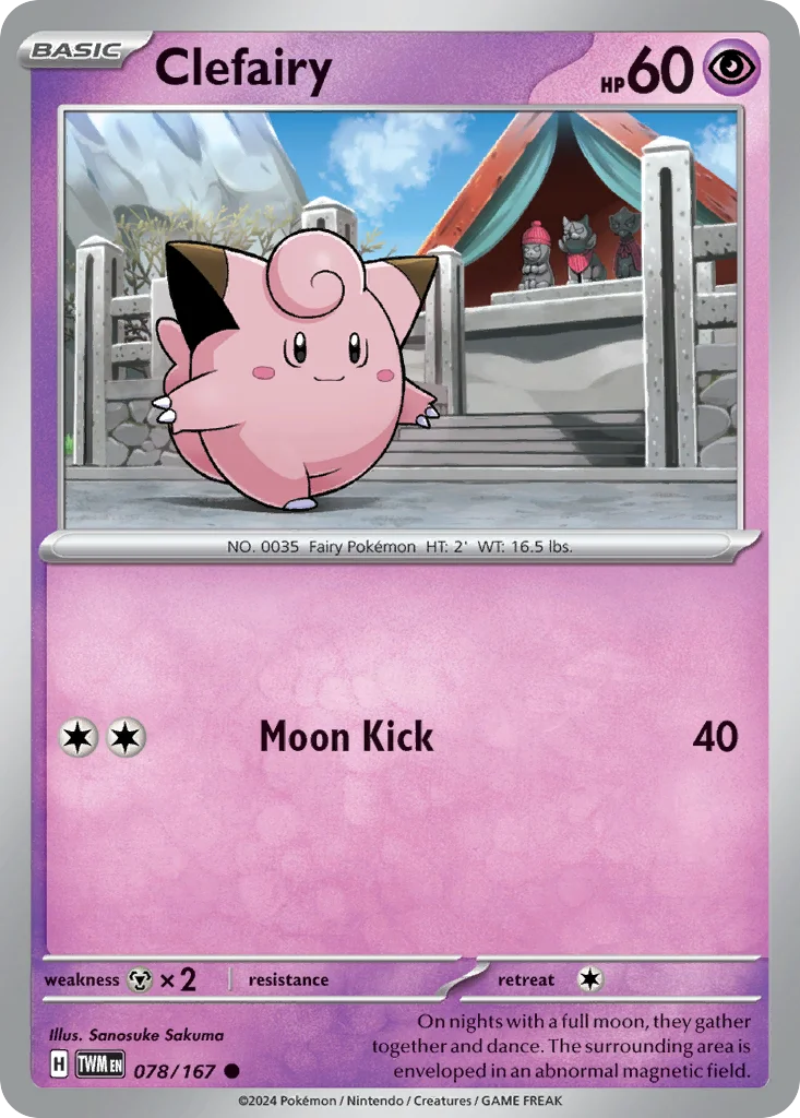 Clefairy · Twilight Masquerade