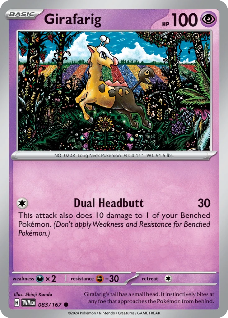 Girafarig · Twilight Masquerade