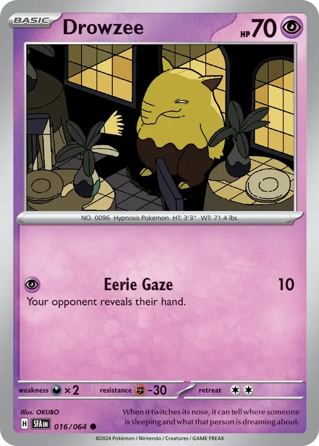 Drowzee · Shrouded Fable