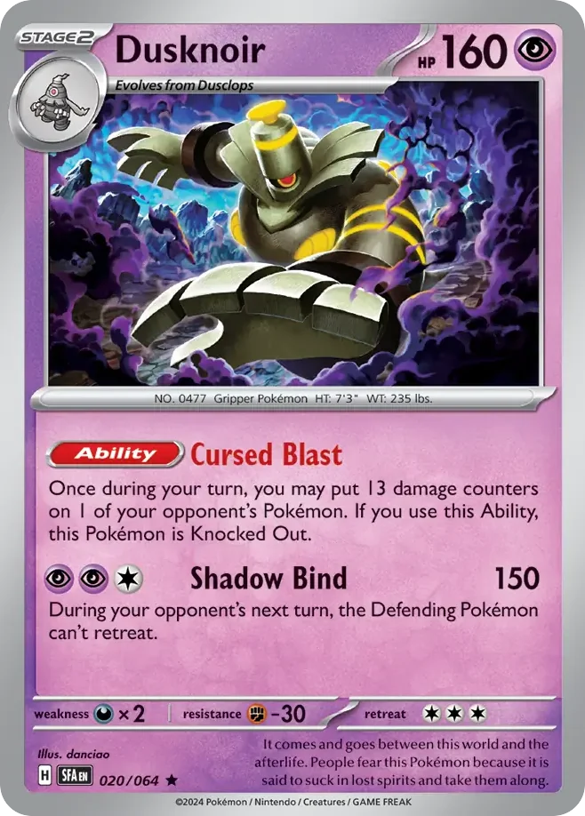Dusknoir · Shrouded Fable