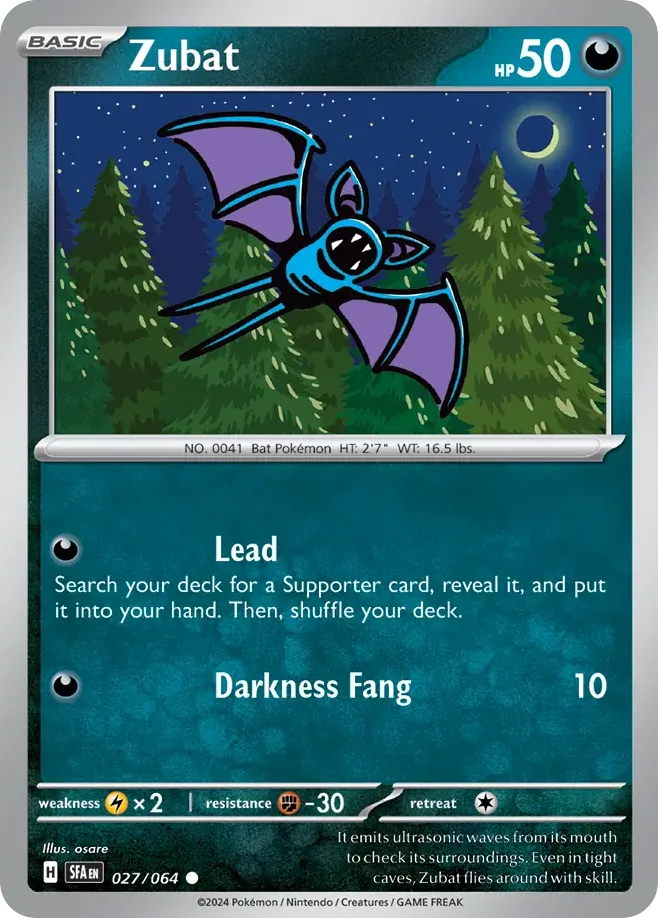 Zubat · Shrouded Fable