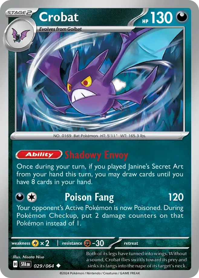 Crobat · Shrouded Fable