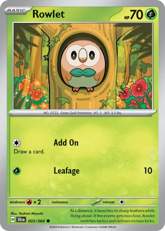 Rowlet · Shrouded Fable
