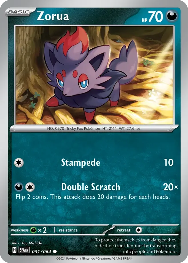Zorua · Shrouded Fable