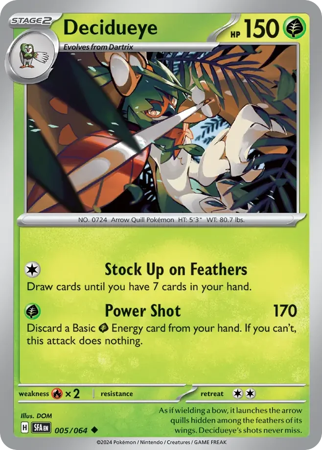 Decidueye · Shrouded Fable