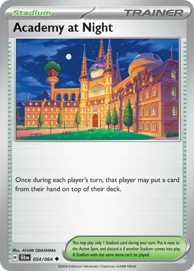 Academy at Night · Shrouded Fable