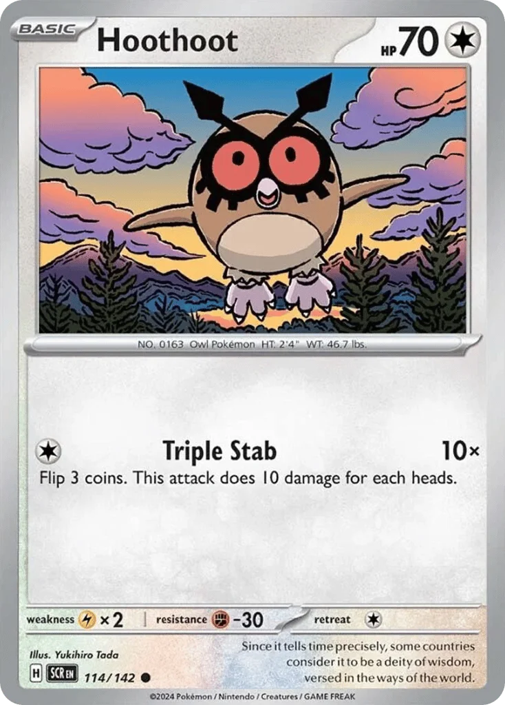 Hoothoot · Stellar Crown