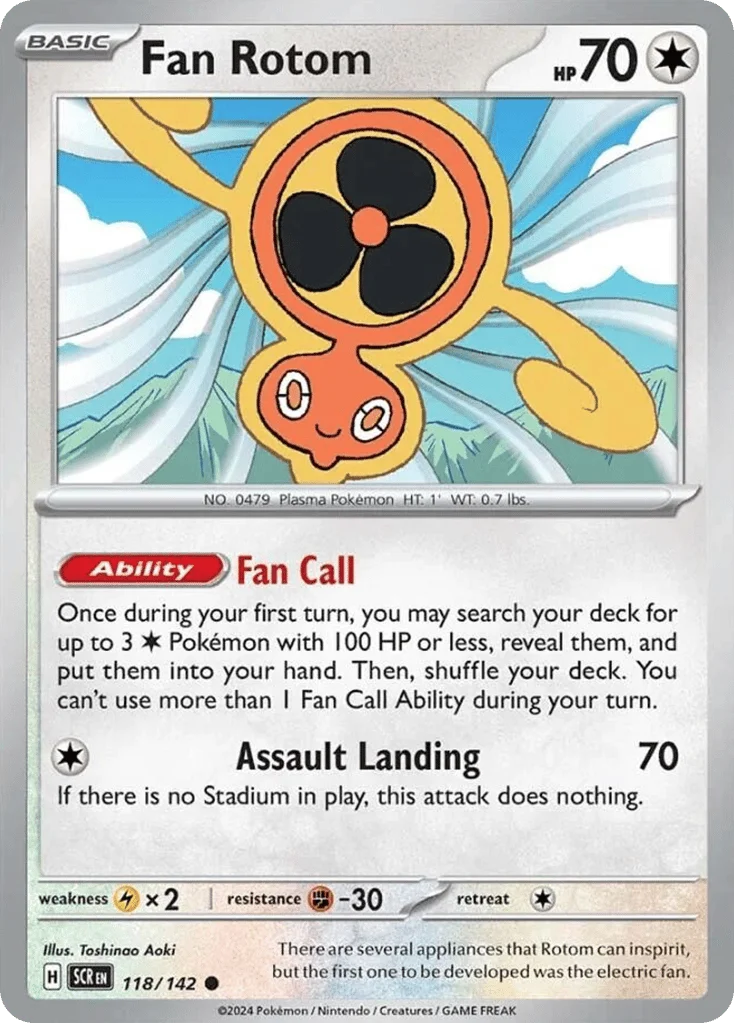 Fan Rotom · Stellar Crown