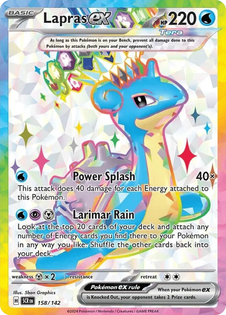 Lapras ex · Stellar Crown