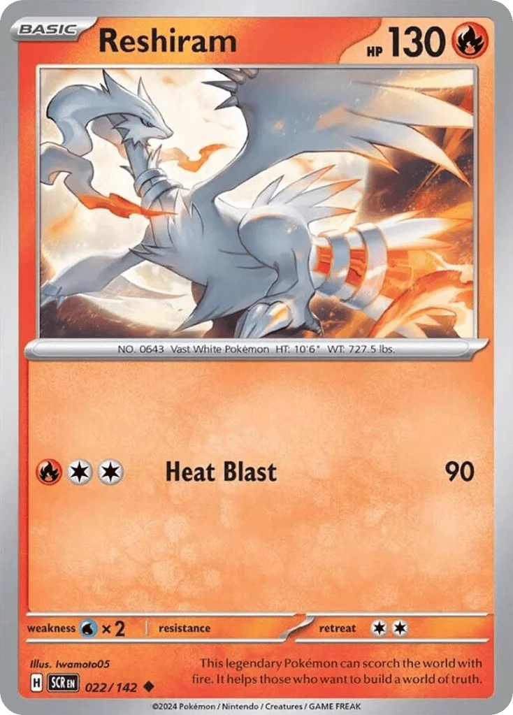 Reshiram · Stellar Crown