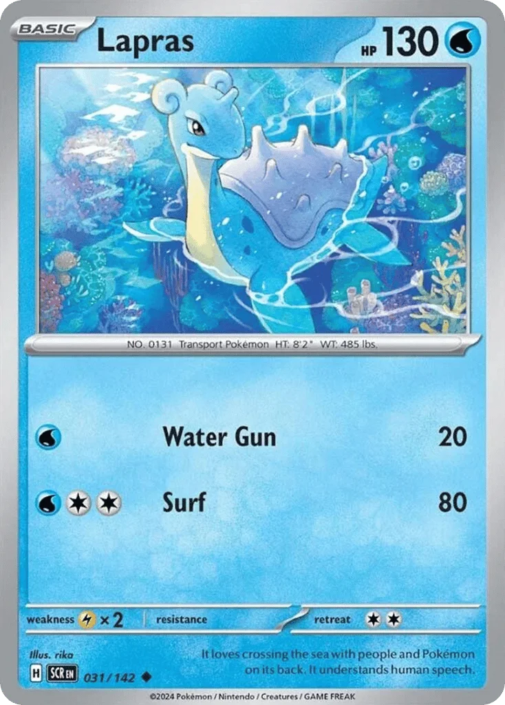 Lapras · Stellar Crown