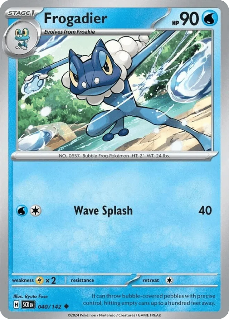Frogadier · Stellar Crown
