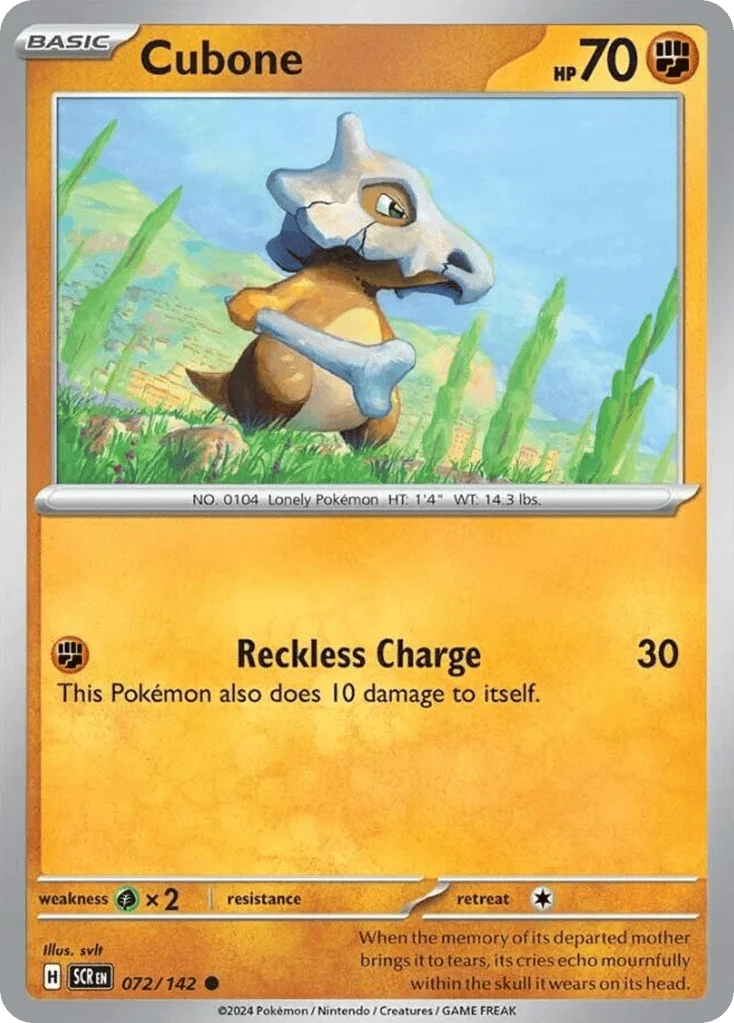 Cubone · Stellar Crown
