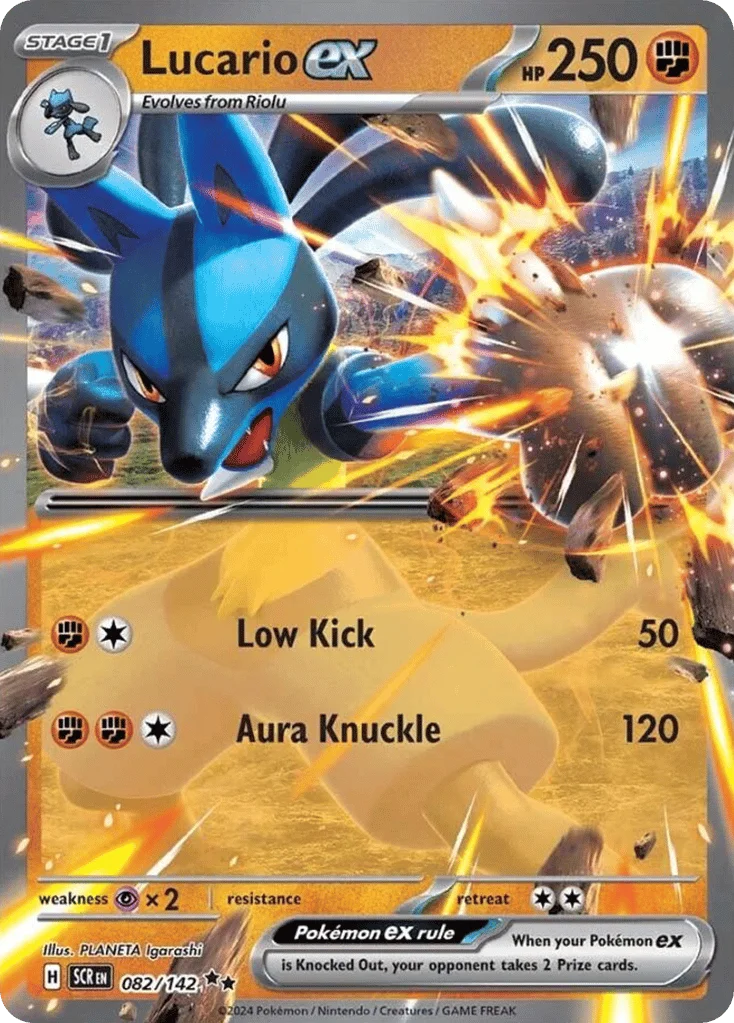 Lucario ex · Stellar Crown