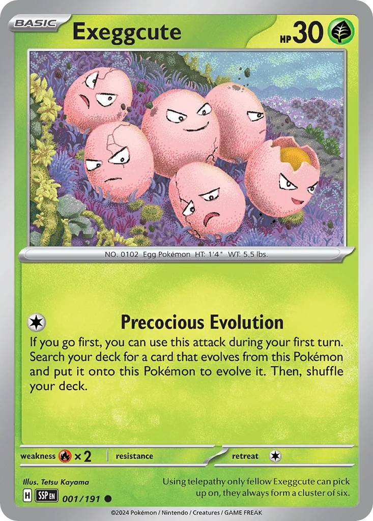 Exeggcute · Surging Sparks