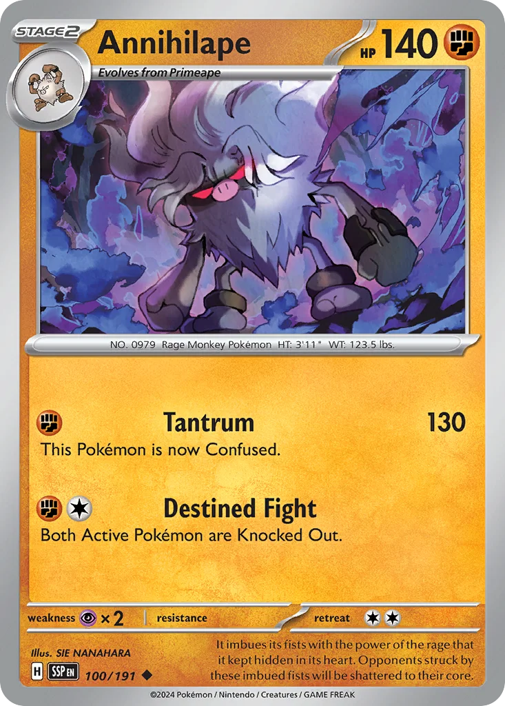 Annihilape · Surging Sparks