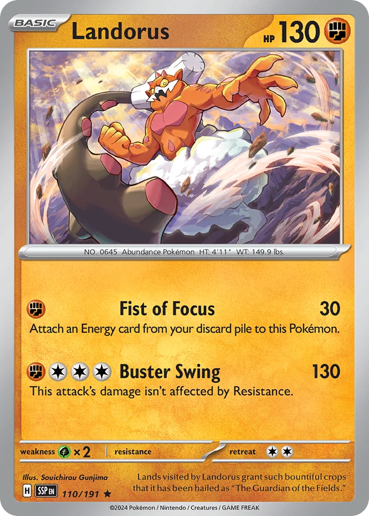 Landorus · Surging Sparks