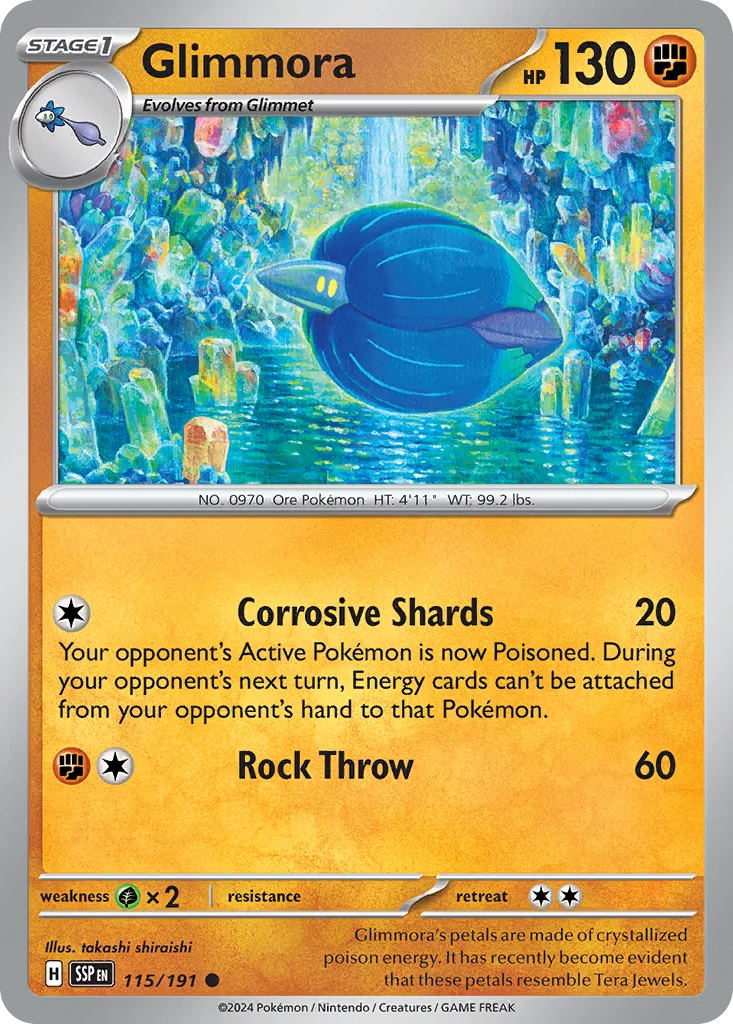 Glimmora · Surging Sparks