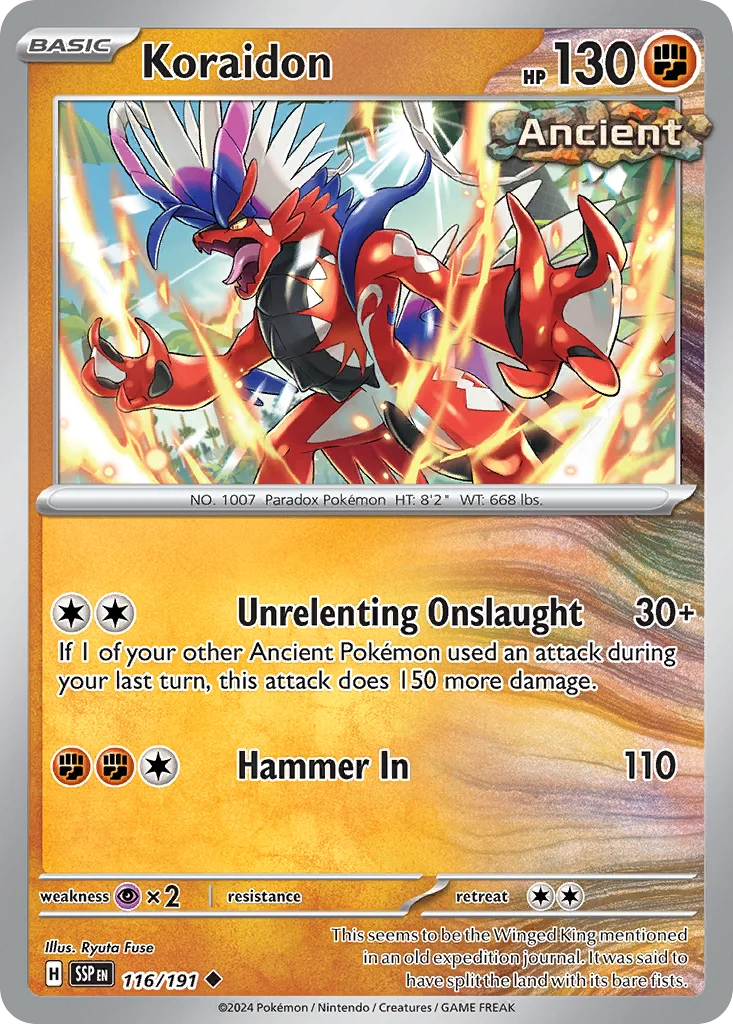 Koraidon · Surging Sparks