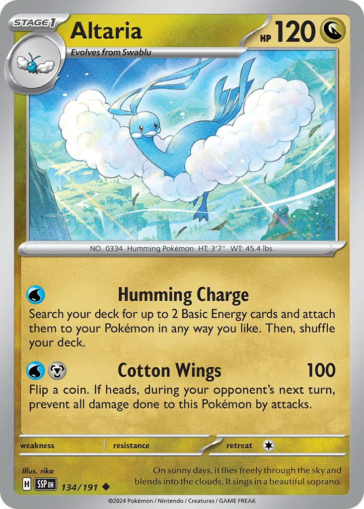 Altaria · Surging Sparks