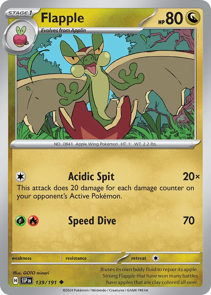 Flapple · Surging Sparks