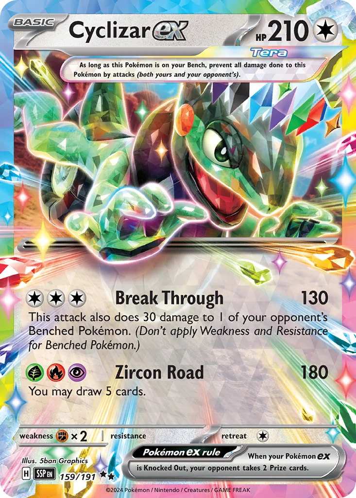Cyclizar ex · Surging Sparks