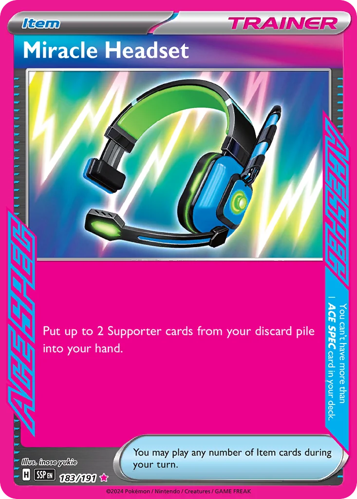 Miracle Headset · Surging Sparks