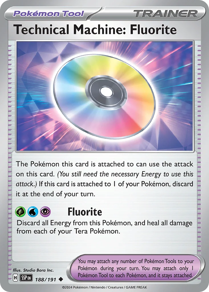 Technical Machine: Fluorite · Surging Sparks