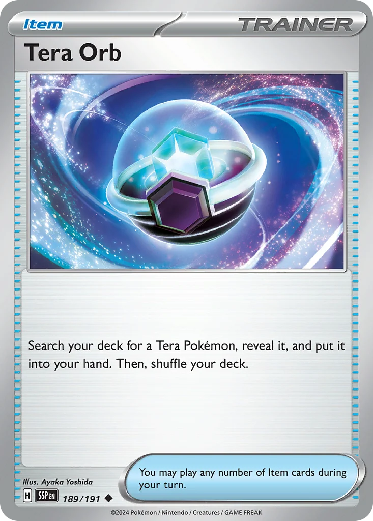 Tera Orb · Surging Sparks