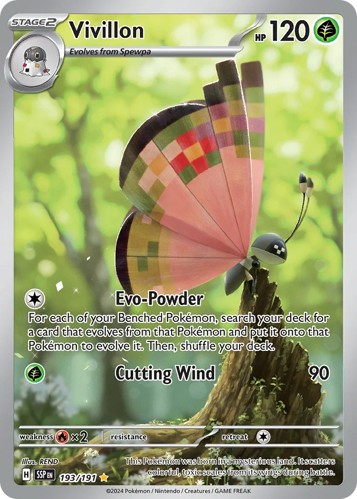 Vivillon · Surging Sparks