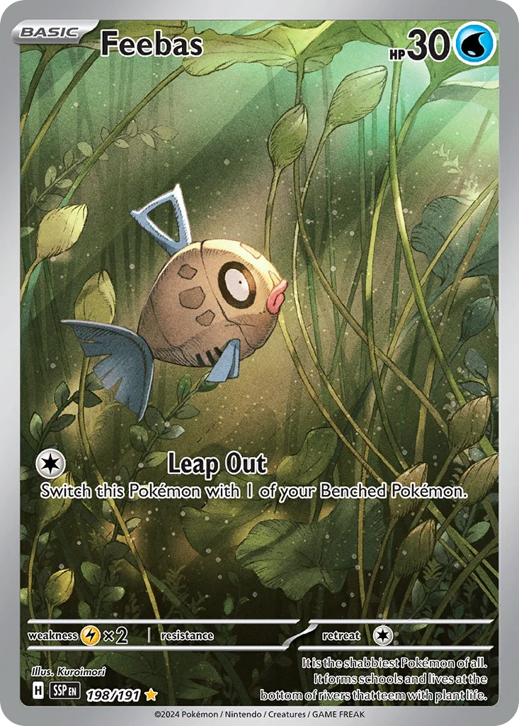 Feebas · Surging Sparks