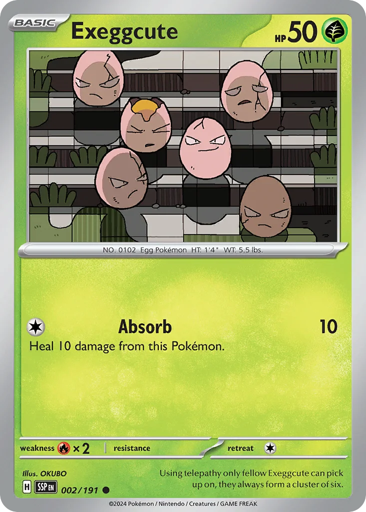 Exeggcute · Surging Sparks