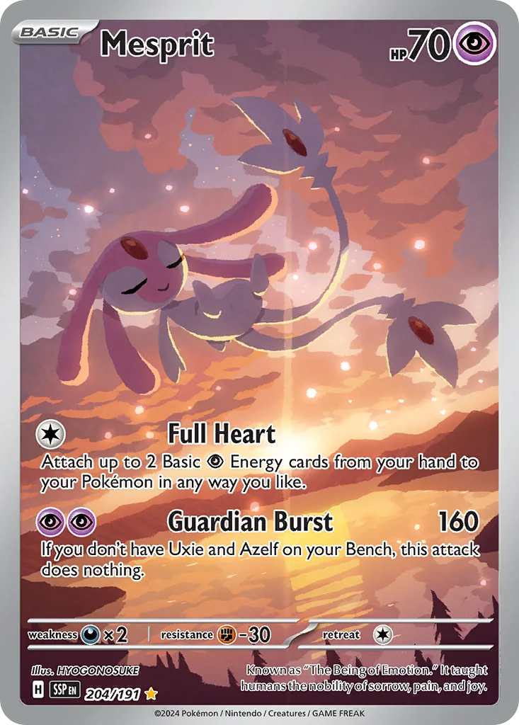 Mesprit · Surging Sparks