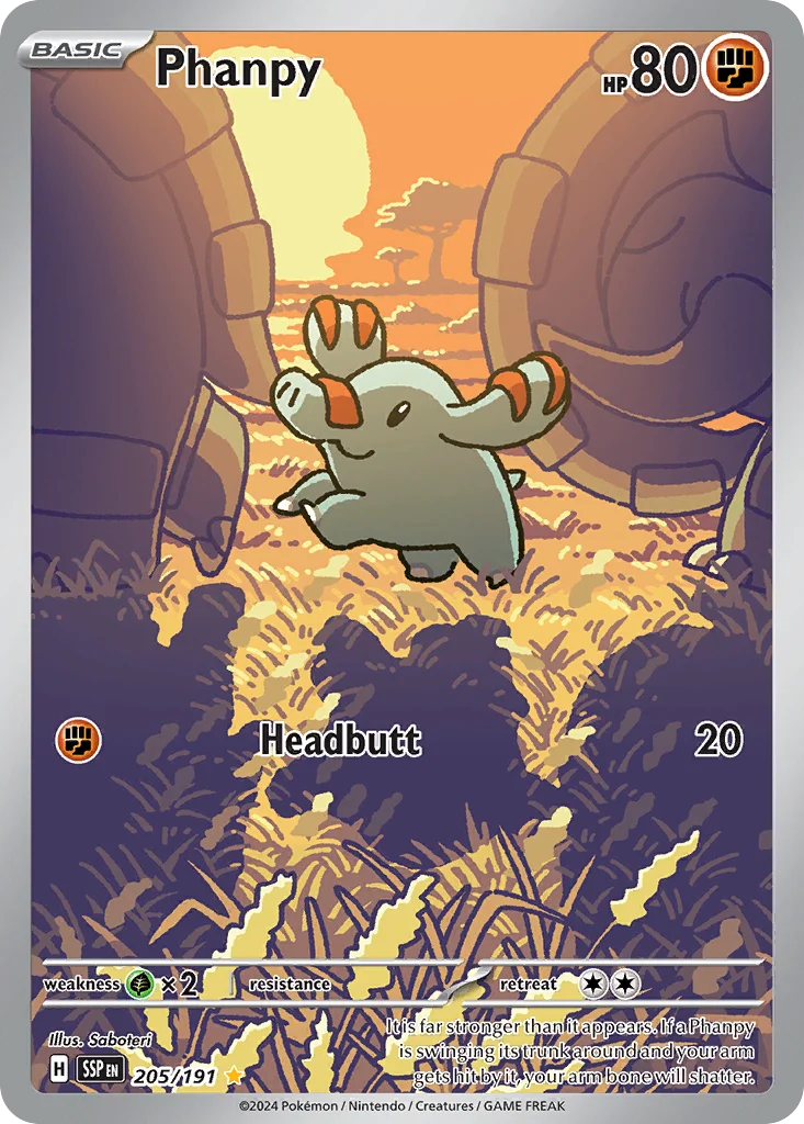 Phanpy · Surging Sparks