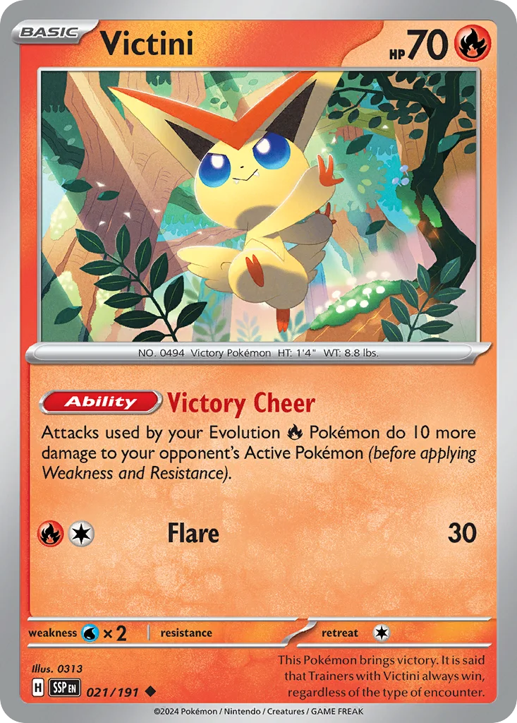 Victini · Surging Sparks