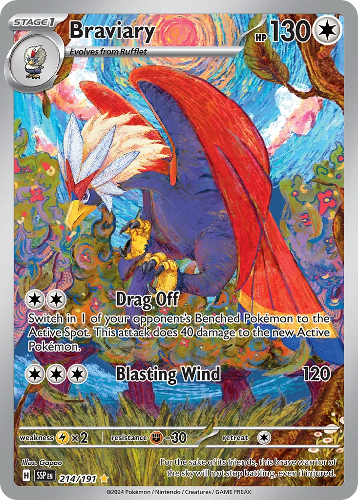 Braviary · Surging Sparks