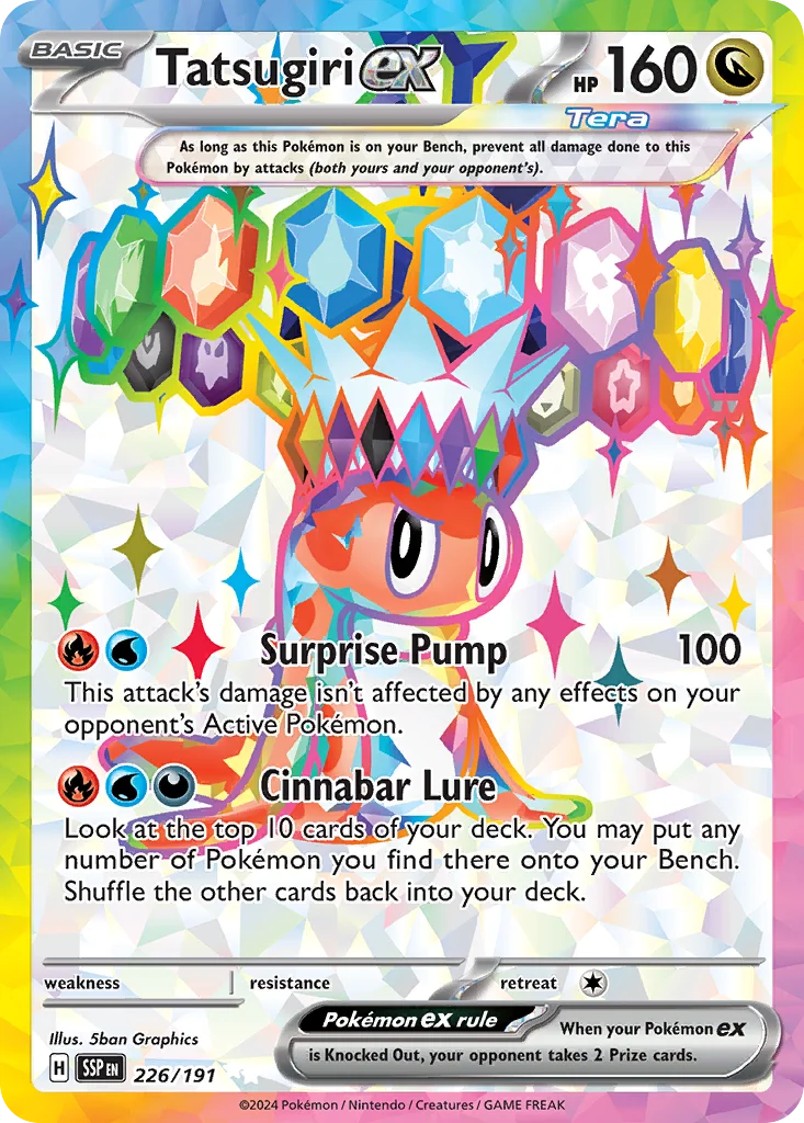 Tatsugiri ex · Surging Sparks