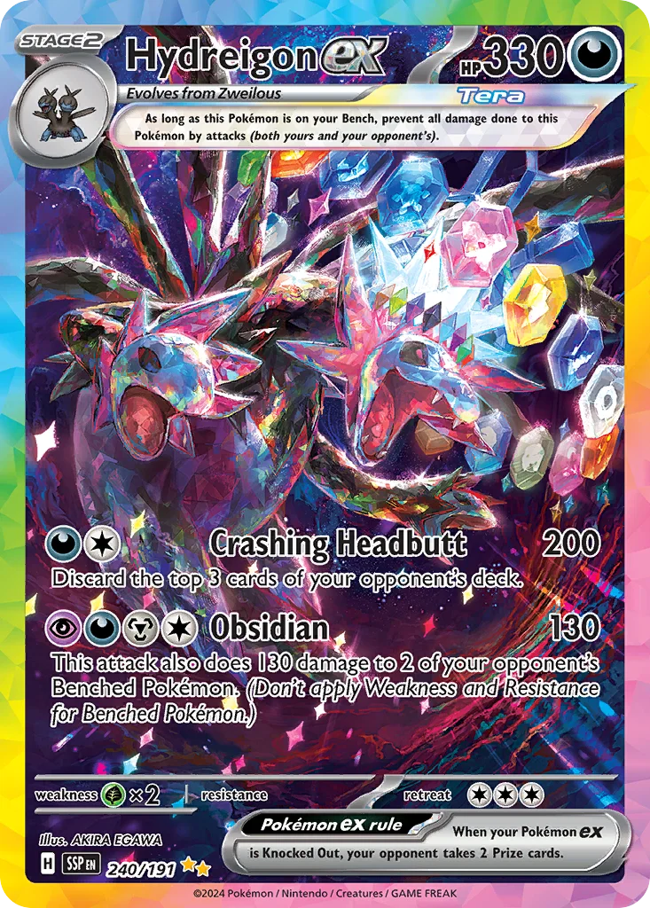 Hydreigon ex · Surging Sparks