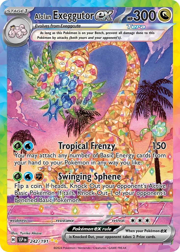 Alolan Exeggutor ex · Surging Sparks
