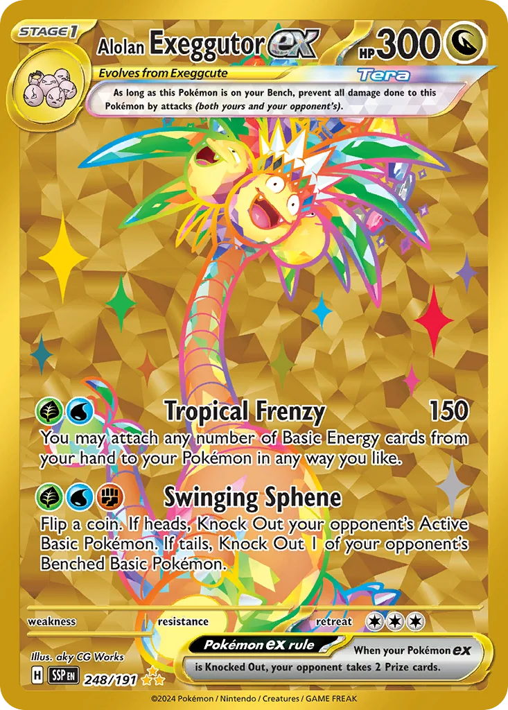 Alolan Exeggutor ex · Surging Sparks