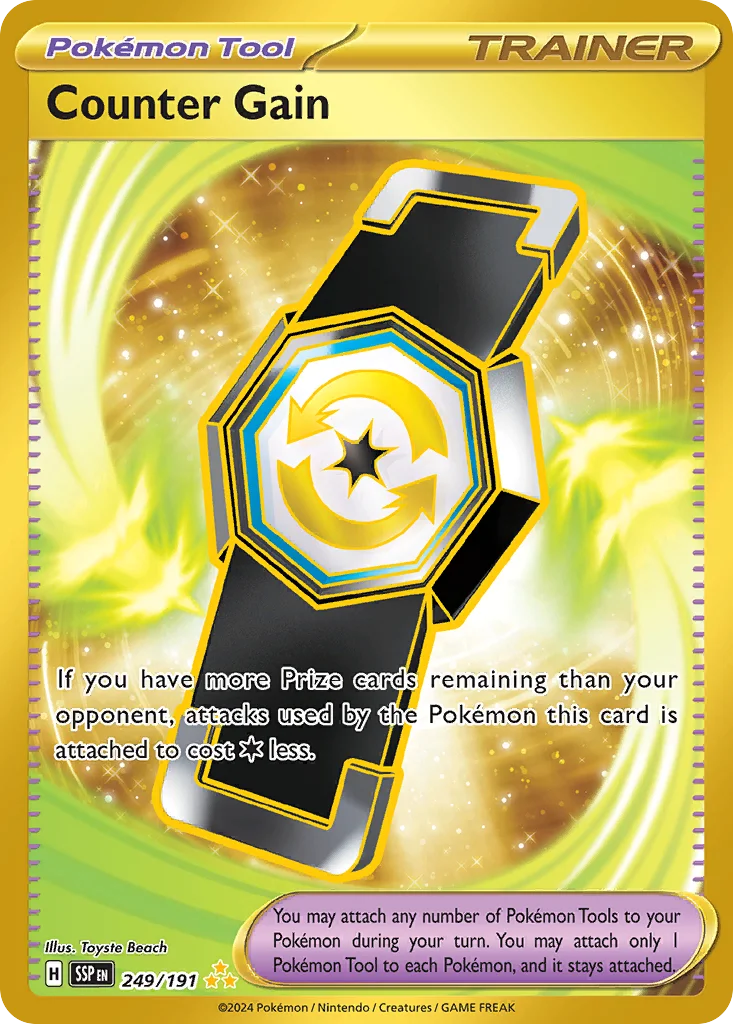 Counter Gain · Surging Sparks
