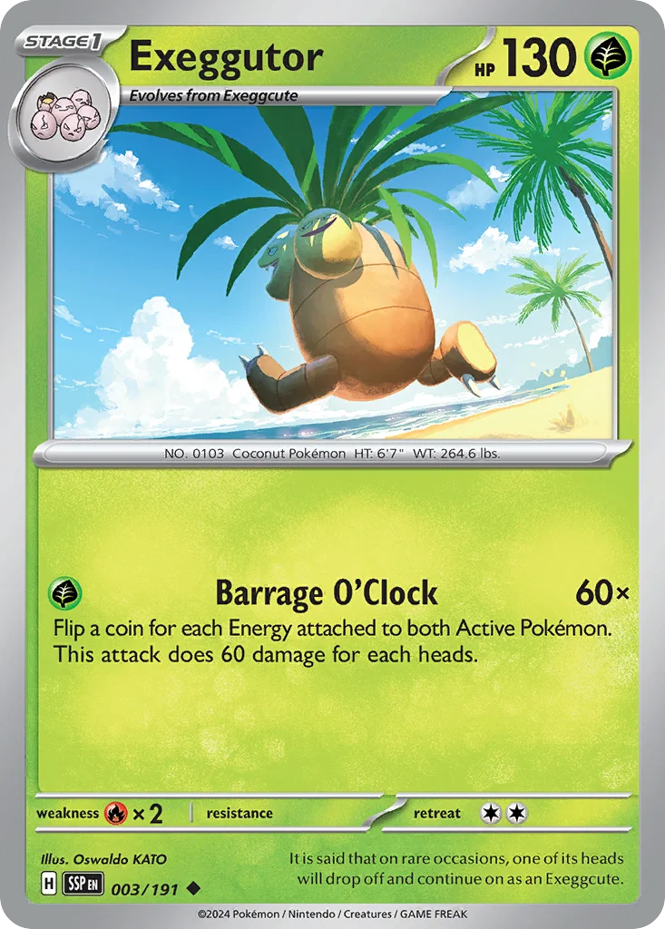 Exeggutor · Surging Sparks