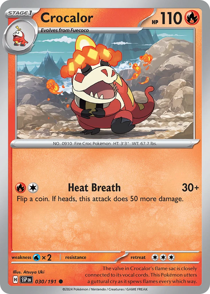 Crocalor · Surging Sparks