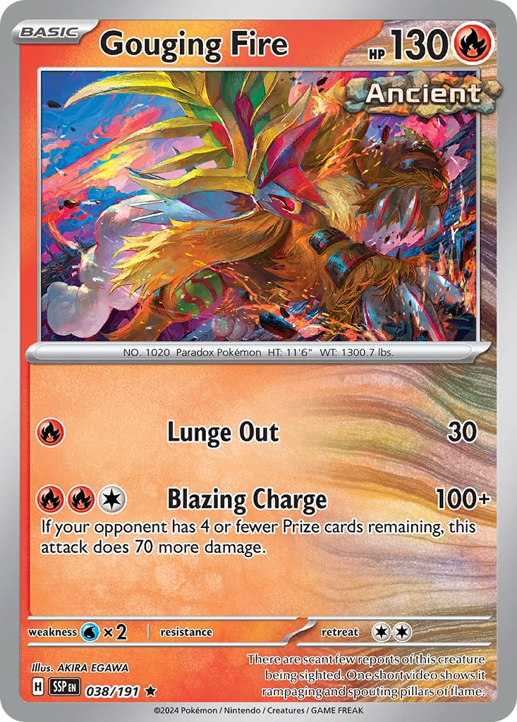 Gouging Fire · Surging Sparks