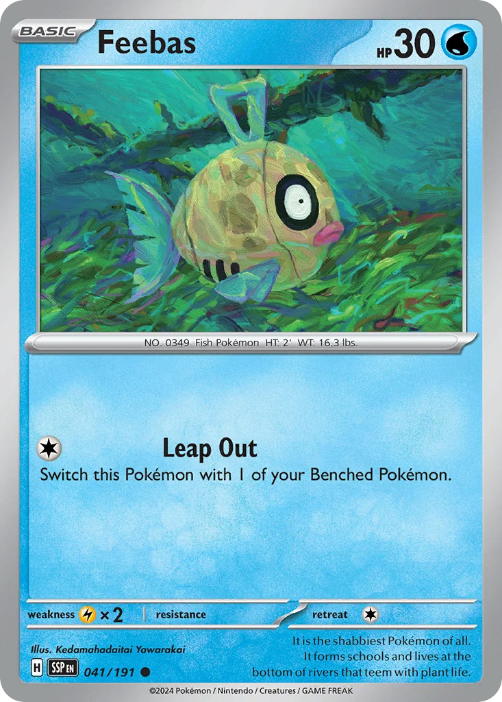Feebas · Surging Sparks