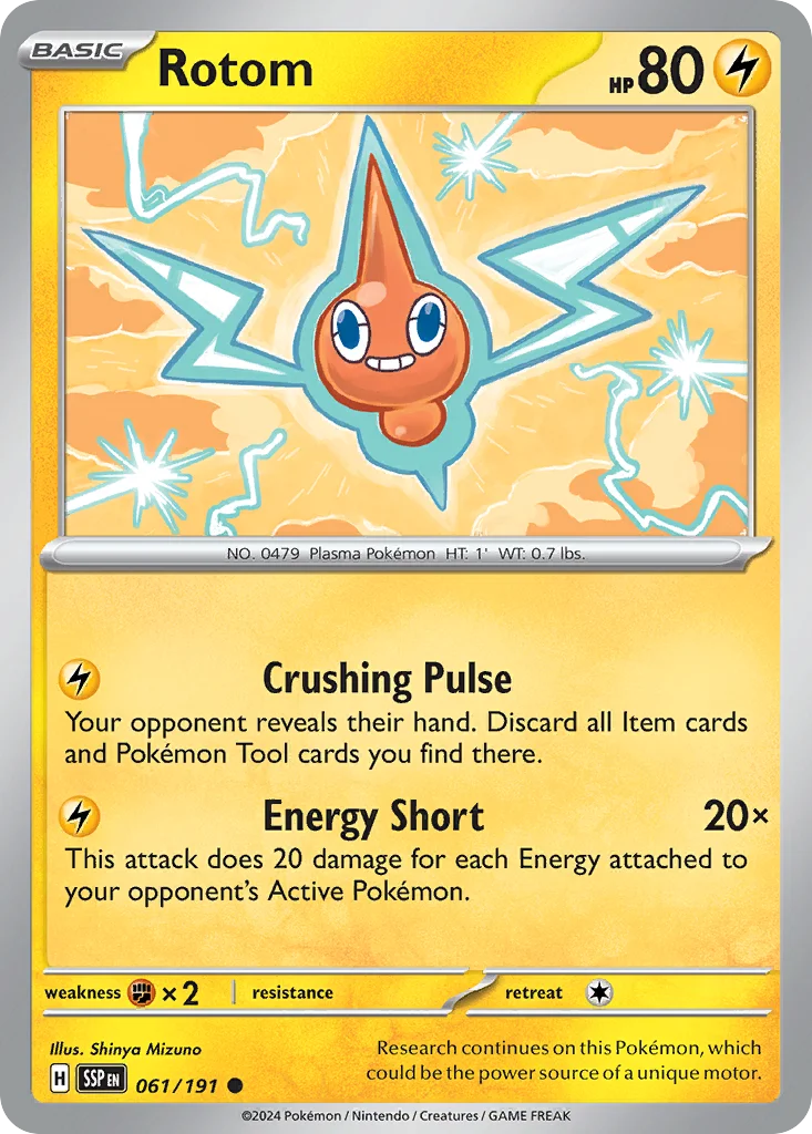 Rotom · Surging Sparks
