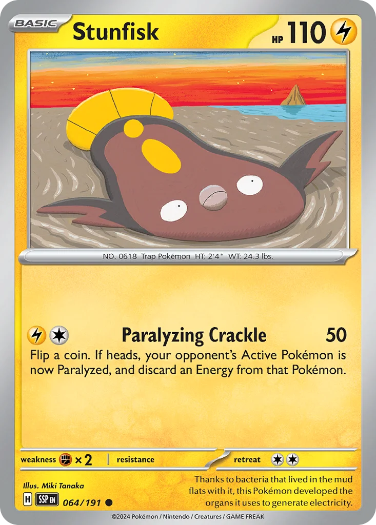 Stunfisk · Surging Sparks